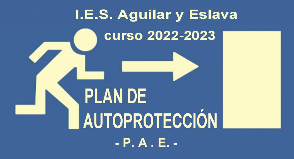 Plan de Autoprotección Escolar curso 2022-2023