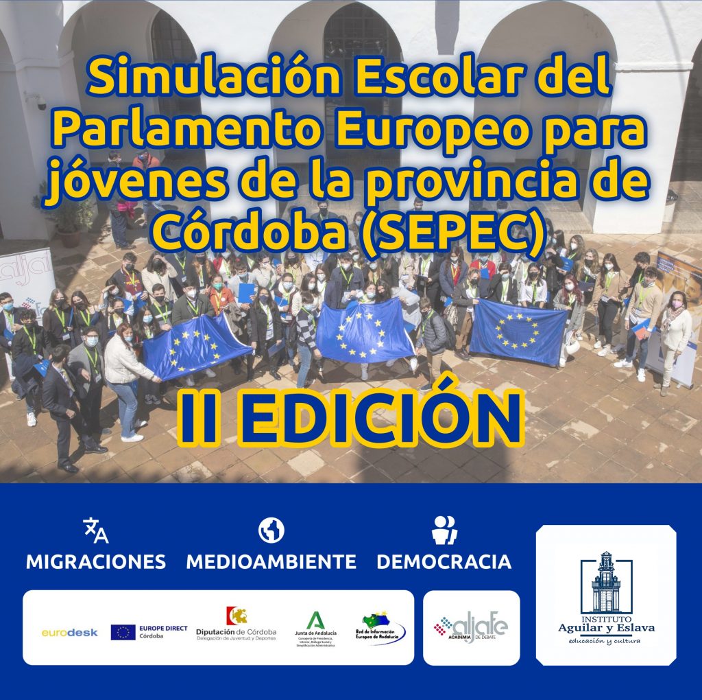 Simulación Escolar del Parlamento Europeo para jóvenes de la provincia de Córdoba (SEPEC)
