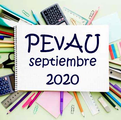PEvAU septiembre 2020