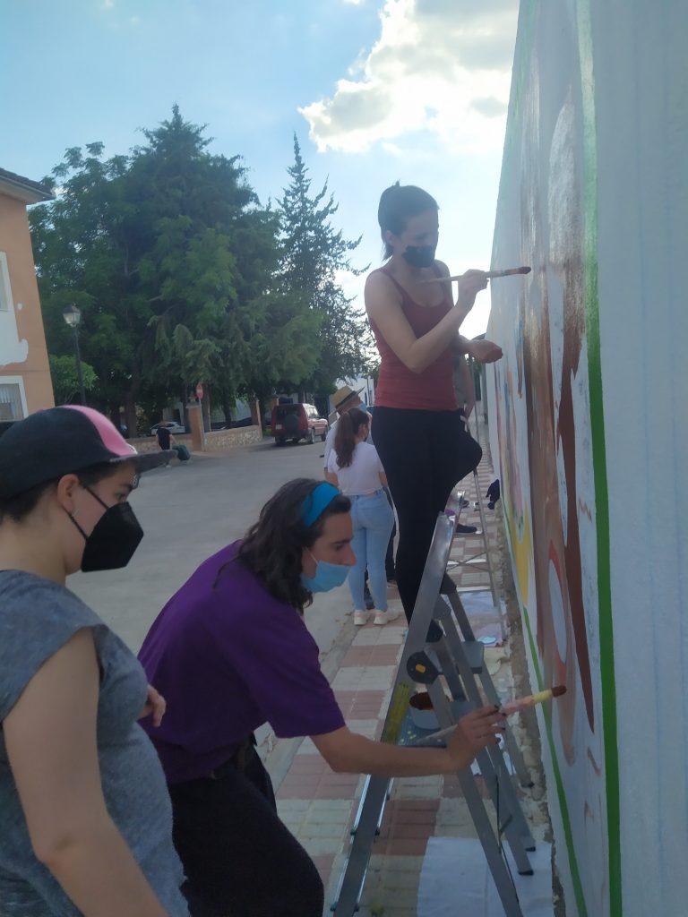 Ganadoras/es del Concurso «Mural por la igualdad» y Conferencia de Carmen Ruíz, Socióloga experta en Género