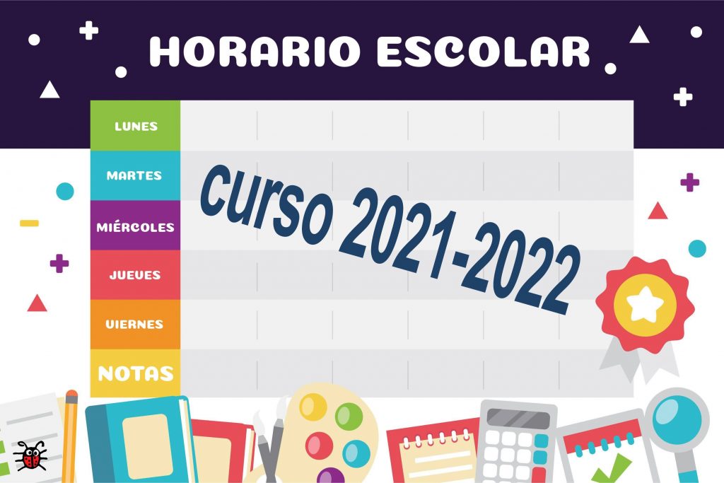 Horario, entradas y salidas del centro en el curso 2021/2022