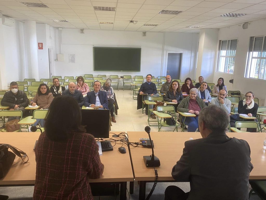 Visita del Delegado Territorial de Educación al Instituto Aguilar y Eslava