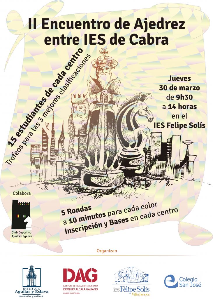 II Encuentro de Ajedrez entre IES de Cabra