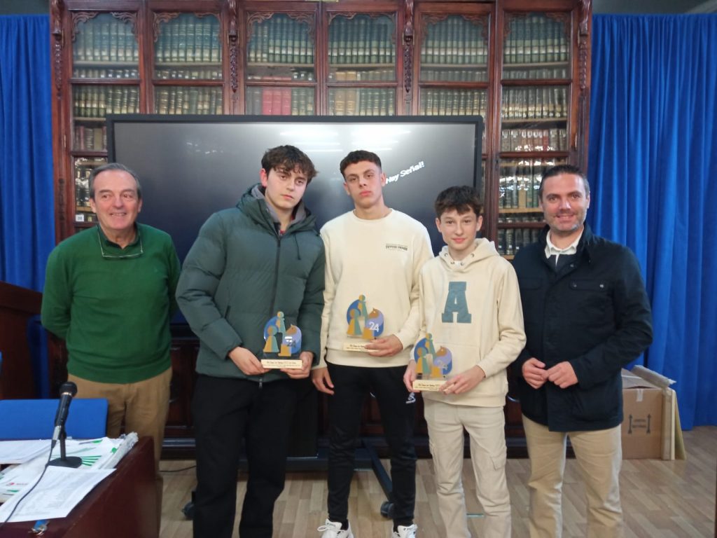Ganadores del III Encuentro escolar de Ajedrez