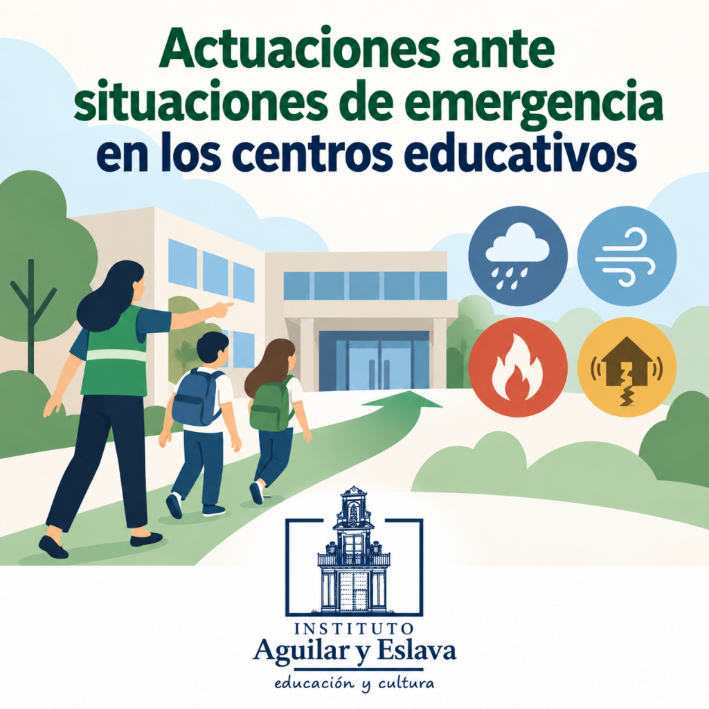 Actuaciones ante situaciones de emergencia en los centros educativos